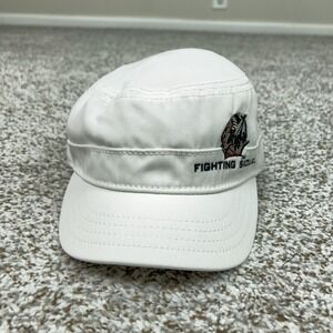 Fighting Sioux Hat Cap Strap Back Womens One Size White Under Armour NCAA Hockey